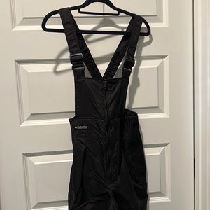 Columbia ski bib black size 14/16 boys